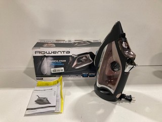Rowenta Access Stainless Steel Soleplate Steam Iron Retractable Cord DW2459