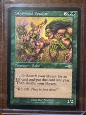 MTG Skyshroud Poacher Nemesis Rare....NM!!!