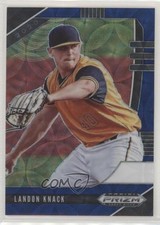 2020 Panini Prizm Draft Picks Navy Blue Kaleidoscope 2/15 Landon Knack 0l2