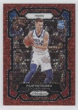 2023-24 Panini Prizm Fast Break Red Prizm 17/100 Filip Petrusev #282 12z3