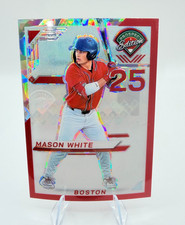 2025 Panini Prospect Edition - Mason White Red Prizm