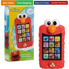 Learn with Elmo Pretend Play Phone, Learning and Education, Kids Toys for Age...