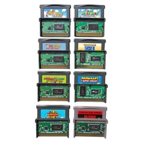 Authentic Nintendo Game Boy Advance Mario Lot 8 Games &ndash; Super Mario Advance GBA 