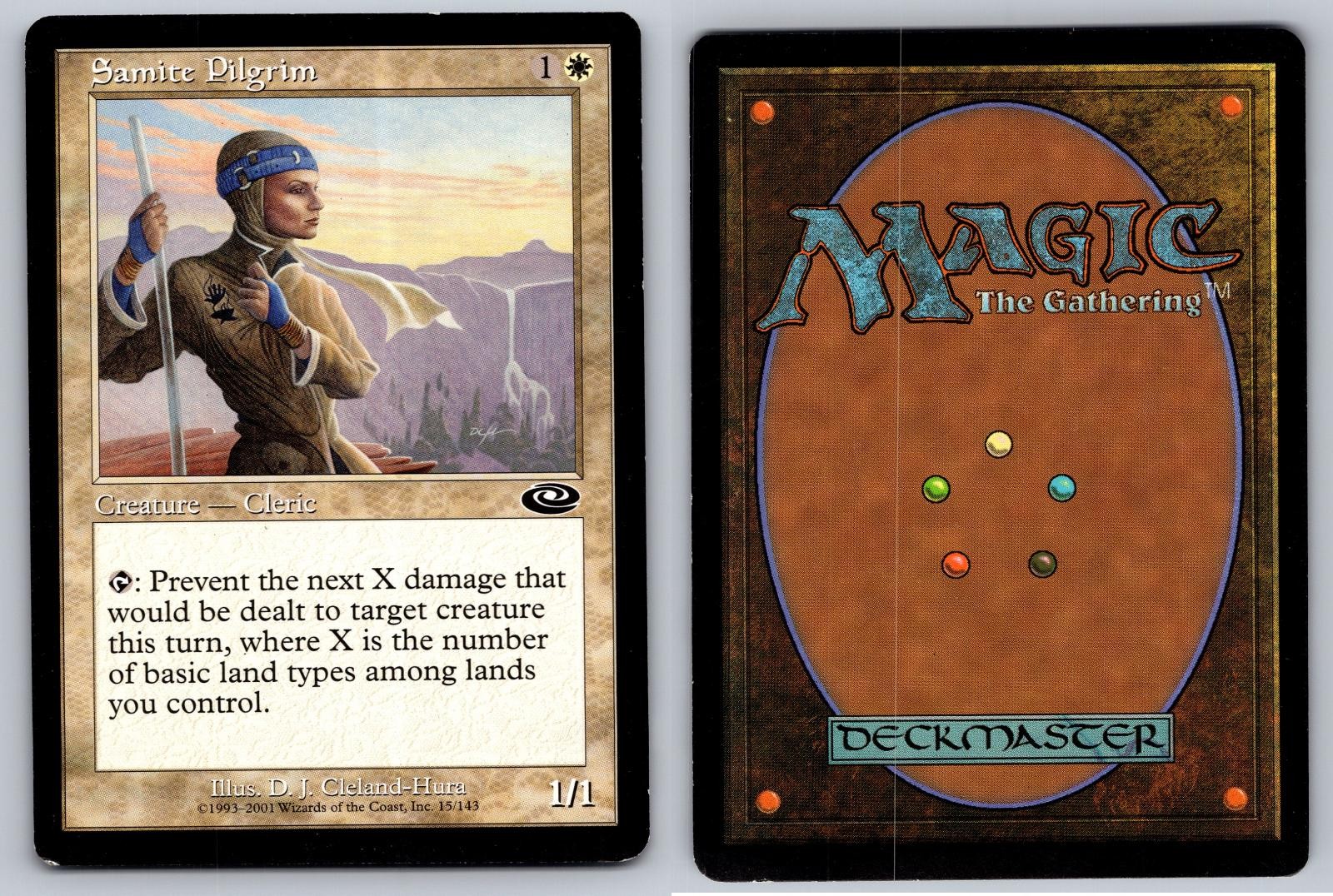 SAMITE PILGRIM 15 COMMON PLANESHIFT MAGIC: THE GATHERING LP