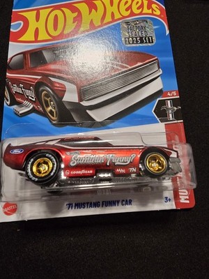 Hot Wheels '71 Mustang Funny Car Ford 60th Anniversary 2025 1:64 Factory Sealed