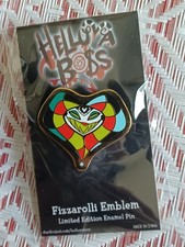 Sealed Helluva Boss Fizzarolli Emblem LE Enamel Pin Vivziepop Sharkrobot