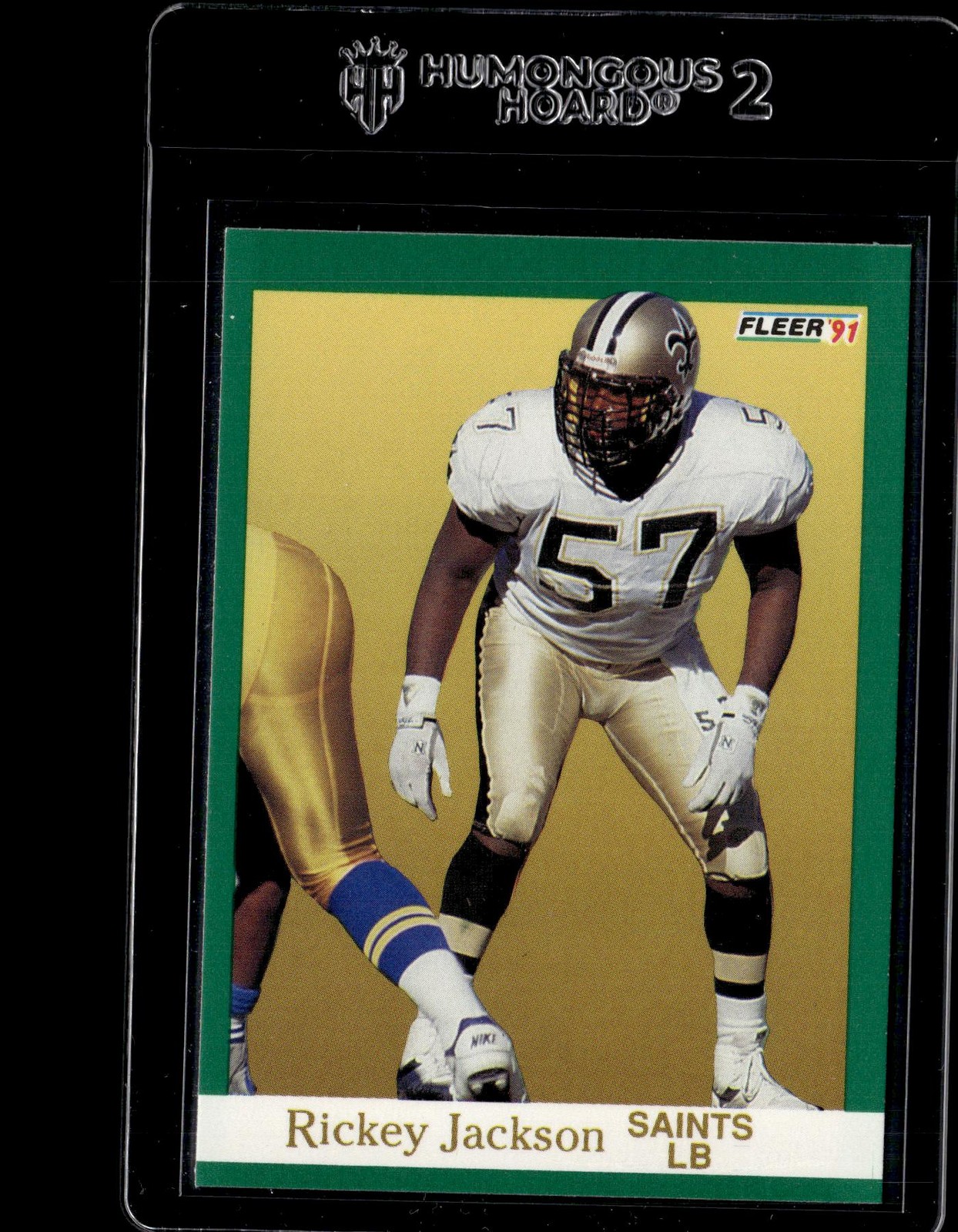 1991 Fleer #296 Rickey Jackson