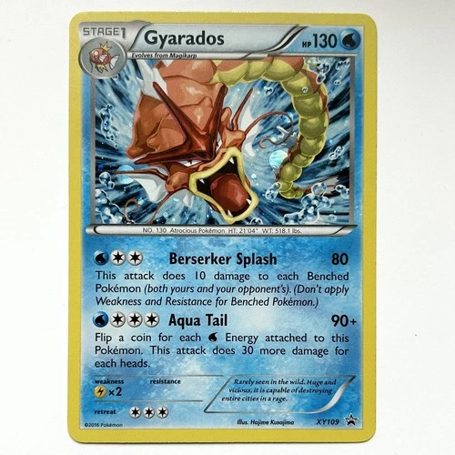Gyarados XY109: Black Star Promo Holographic