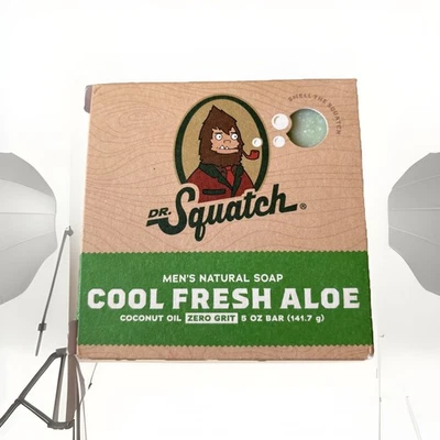 Dr. Squatch Soap, Seife „ Cool Fresh Aloe “, natürliche Seife , 141,7g Neu(X)