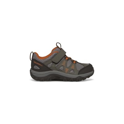 unisex Trail Chaser Hiking Sneaker, Gunsmoke, 5 Wide Little Kid US