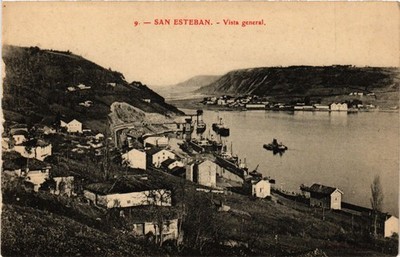 CPA SPANIEN San Esteban - Vista General (282160)