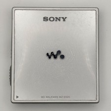 Sony MD Walkman MZ-E620 White MiniDisc Portable Player Working Condition Japan