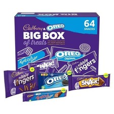 Cadbury & Oreo Big Box Of Treats, 64 Snacks Ideal Snack Pack - from Giant Bradle