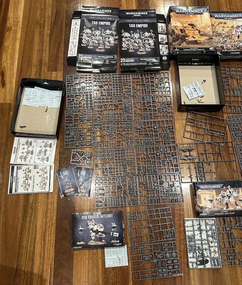 Warhammer 40k Imperio Tau Comienza a Coleccionar Patrulla de Combate Ghostkeel XV88 Bits GW Foto 3 de 4