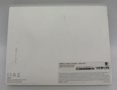 Apple Mrmf2ll/a A1535 Magic Trackpad 2 Factory - Space Gray for