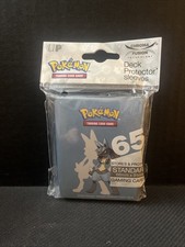 Pokemon Lucario Deck Protector Sleeves Pack of 65 Standard Size Ultra Pro