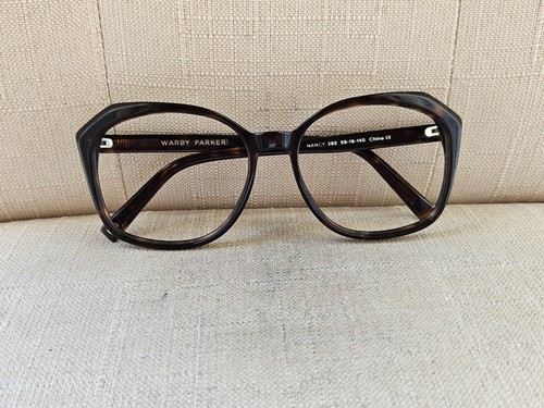 Warby Parker Women Glasses Frame Dark Brown NANCY 283 58[]16 140 Eyeglasses