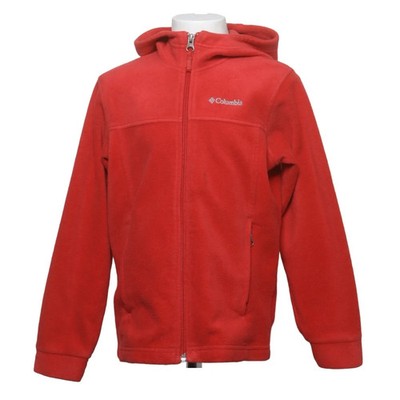 Columbia, Kapuzenpullover, Größe: 128/134, Rot, Polyester, Fleece #Wni