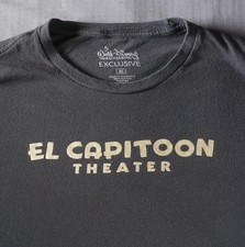 Disney El Capitoon Theater Shirt Mens XL Black Imagineering Exclusive Disneyland