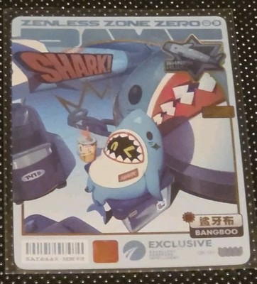 Official Zenless Zone Zero - Sharkboo Shining Soul Ultra Rare Bangboo UB-101