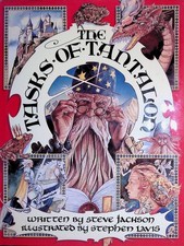Steve Jackson - The Tasks of Tantalon - PuzzleQuest Hardback - B+/A-/B+