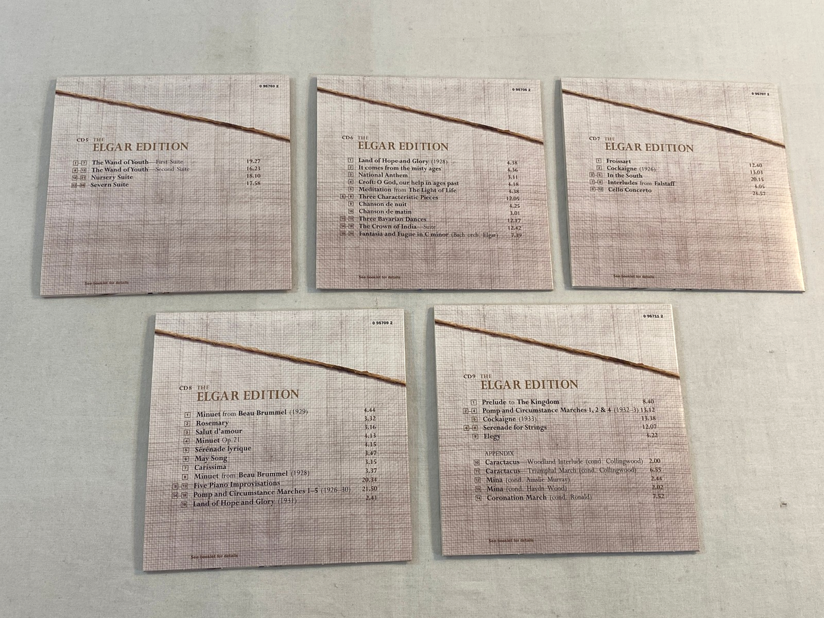 The Elgar Edition: Complete Electrical Recordings of SIR EDWARD