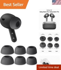 High-Quality Silicone Ear Tips for Galaxy Buds 4/3 Pro - S/M/L Sizes Included