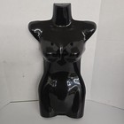 Female Upper Torso Mannequin (Black Body) Perfect For Showcasing Shirt Lot Of 4