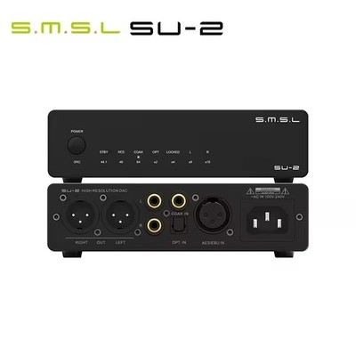 SMSL SU-2/ SU2 High Resolution Earphone DAC ES9039Q2M Chip 4 Op-amp OPA1612A