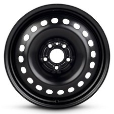 One New Steel Wheel For 2017-2025 Jeep Compass 5lug 18inch Steel Rim Black 5x110