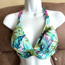 Tommy Bahama Sun Kissed reversible Halter Bikini Top - Small - NWOT