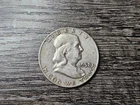1958-D Franklin Half Dollar 90% Silver Coin Collectable