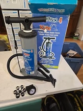 Bravo 4 Kite Aluminium TUBE High Pressure Double Action Hand Pump 2X 2000CC  (G)