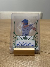 2024 Leaf Trinity - Autographs Roch Cholowsky #BA-RC1 Green 5/25  (AU, RC)