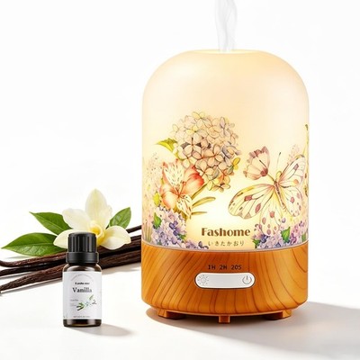 Essential Oil Diffuser for Home, Ultrasonic Cool Mist Aromatherapy Humidifier...