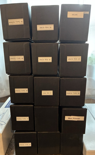 15 BCW Slotted Coin Box for Display Slabs Fits 20 Coin Slabs
