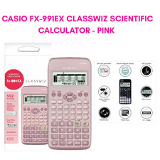 Casio FX-991EX Classwiz Scientific Calculator Pink NEW School Office