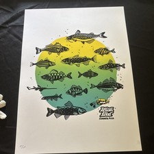 PHISH Poster Ben & Jerrys Phish Food Waterwheel 2019 Mami Horikawa 50/100