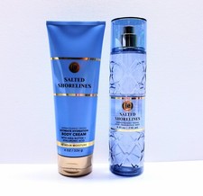 Bath  Body Works SALTED SHORELINES Fragrance Mist and body Cream 2 pcs 