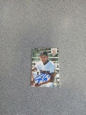 Jacob Cruz Signed In Person 1994 Topps Stadium Club Draft Pick Rc A19