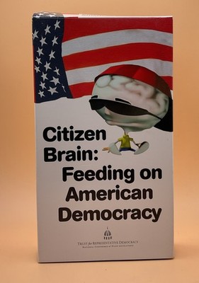 Citizen Brain: Feeding on American Democracy VHS 2005 **Buy 2 Get 1 Free**