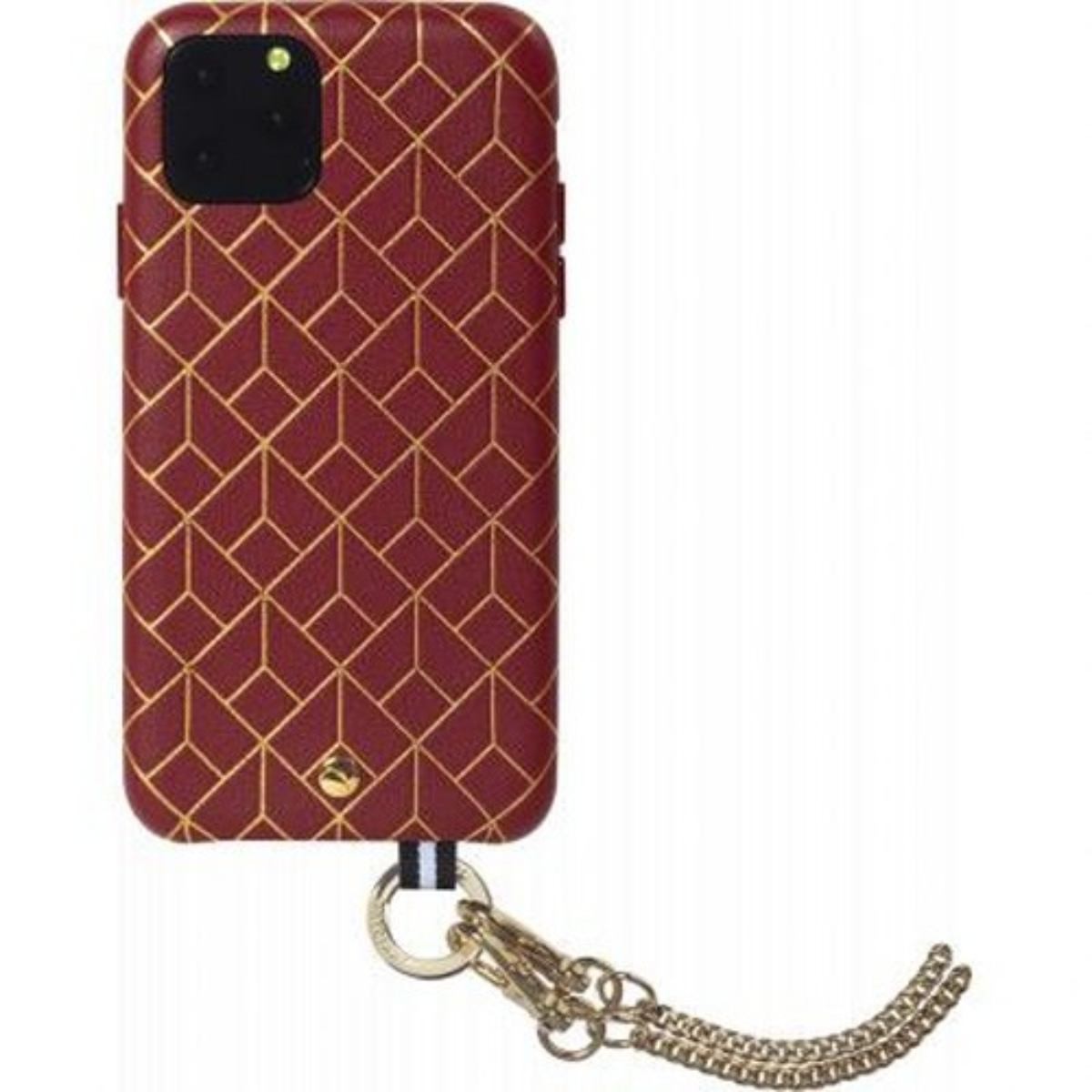 Coque iPhone 11 Pro cuir ARTEFAKT St Germain bordeaux, le cadeau idéal chic et utile