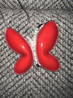 Harvey Lewis Red Butterfly Dangling Necklace — photo 2