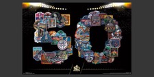 Rare SUPER BOWL Official Game Emblem Uniform Patches 1-50 Historic WALL POSTER