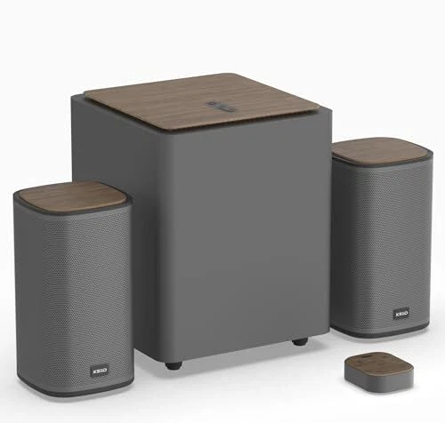 2.1 Bluetooth Computer Speakers with Wireless Subwoofer and Wireless Touchpad 