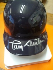 LARRY DIERKER AUTOGRAPHED MINI HELMET HOUSTON ASTROS