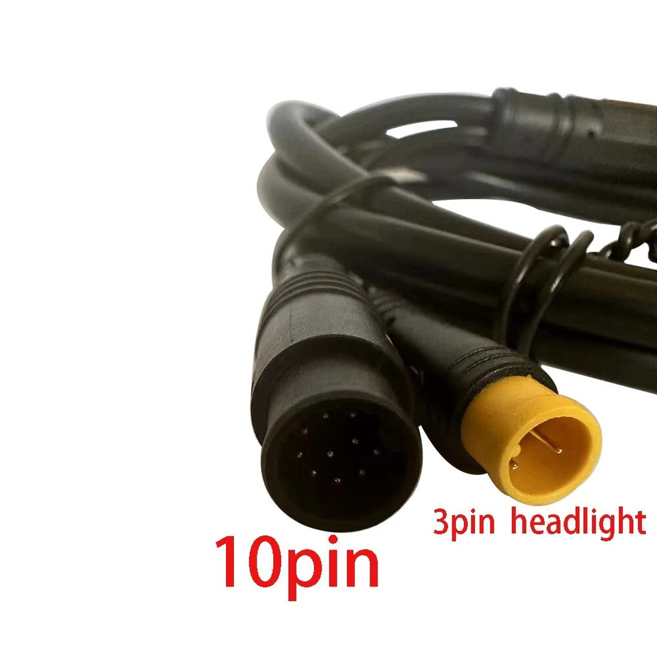 E-bike Main Cable 10-pin Waterproof Connector 2T4 Cable for LSW Controller - Image 2 of 4