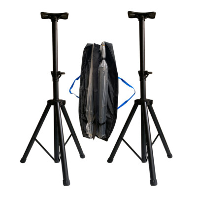 Pro 400 Stand Pro Audio Universal Speaker Stands Adjustable Tripod Pole Mount Stand ...