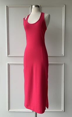 COUNTRY ROAD asymmetric halter dress fuchsia | SIZE: XL, 16 | $139 new |  eBay Australia