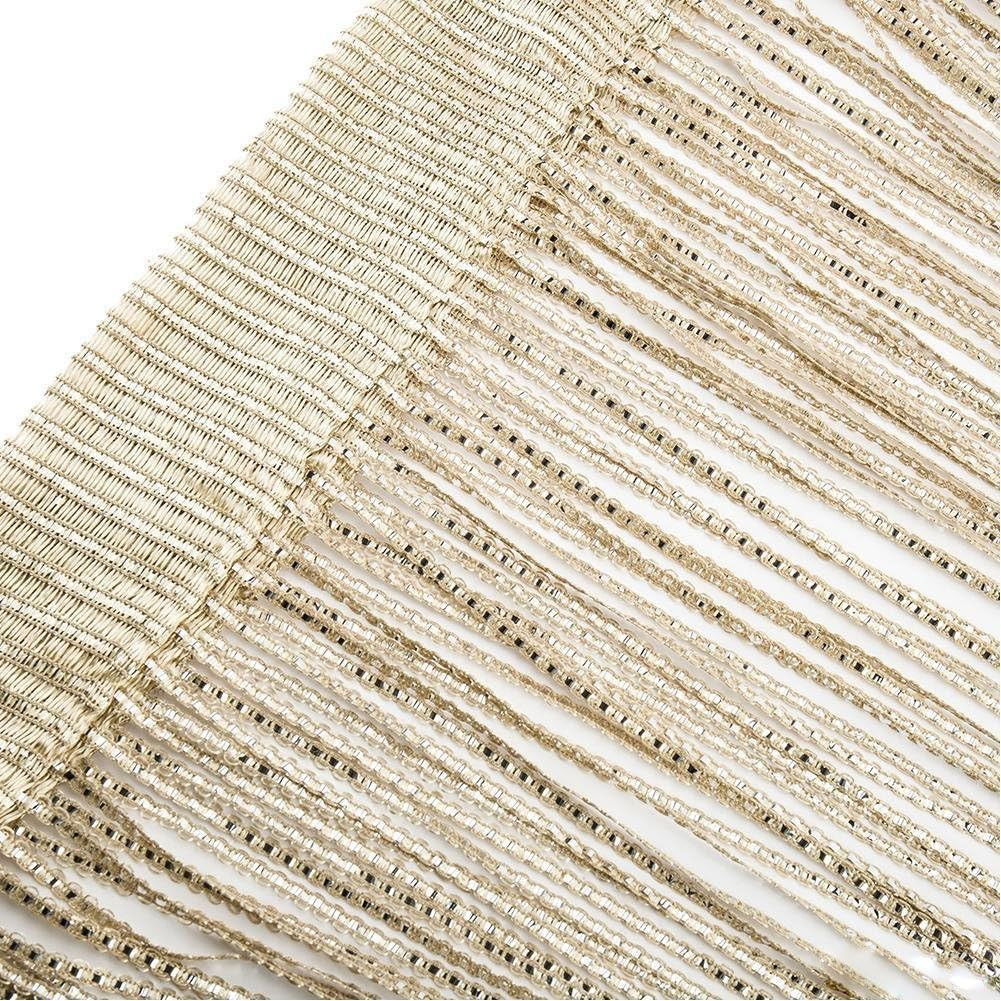 Cortina colgante brillante de 79 x 40 pulgadas para puertas y armarios de pared